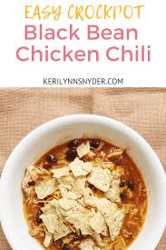 Crock pots make cooking a hearty and hot meal easy on weekdays—even while you're working—and on bu. Easy Crock Pot Black Bean Chicken Chili Easy Crockpot Black Bean Chicken Chili Gourmet Recipes