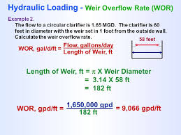 Clarifier Calculations Ppt Download