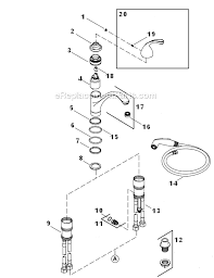 Use our part lists, interactive diagrams, accessories and expert repair advice to make your repairs easy. Kohler 4 Hole Kitchen Sink Faucet With 9 1 16 Spout R10412 Bn Ab Ereplacementparts Com