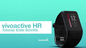 Vivoactive Hr Tutorial Erste Schritte Youtube