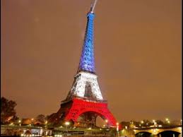 The eiffel tower isn't just a symbol of paris but a symbol for all of france. Paris Attacks Eiffel Tower Illuminated In Colours Of French Flag Youtube