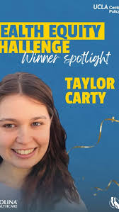 Meet Taylor Carty, one of the four UCLA Health Equity Challenge awardees.,  Taylor Carty’s Health Equity Challenge project aims to improve the lives of  individuals with disabilities through ...