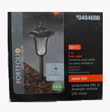 The first time one broke i ended up buying a complete new light and just used the spike. Buy Bulk Lot Price Portfolio Dusk To Dawn Solar Led Landscape Lighting Path Light Set With Shepherd S Hooks 2 Lights Included 8 00 Set Cheap H J Liquidators And Closeouts Inc
