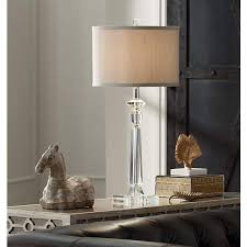 Aline Modern Crystal Table Lamp By Vienna Full Spectrum 2v709 Lamps Plus Crystal Table Lamps Lamp Table Lamp