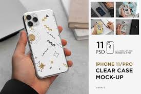 Iphone 11 Pro Clear Case Mock Up In 2020 Clear Cases Iphone Iphone 11