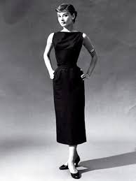 Audrey Hepburn Little Black Dress Vintage Retro Pinup Style Pencil Skirt Dress Audrey Hepburn Style Chanel Little Black Dress Hepburn Style