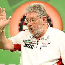 Adams advances as Mitchell masters Manley mind games to reach World Seniors  Darts Championship last 16