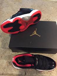 Air Jordan Retro 11 Low Black True Red White Size 10 528895 012 New In Box Air Jordans Retro Jordan Retro 11 Low Retro 11
