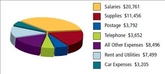 Solved Business Expenses The Pie Chart Shows One Years
