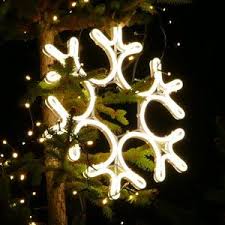 Neon Lichtschlauchfigur Schneeflocke 38x35 Cm Mit 360 Led Warmweiss Led Warmweiss Led Garten Kaufen