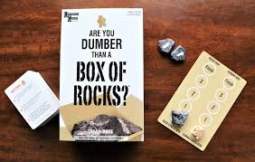 If you fail, then bless your heart. Trivia Game Review Giveaway Are You Dumber Than A Box Of Rocks Emily Reviews