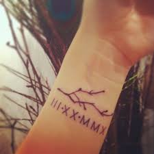 Wonderful wrist roman numeral tattoo with meanings. 1001 Ideas For A Simple But Meaningful Roman Numeral Tattoo