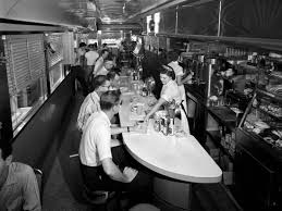 vintage photos of 1950s diners across