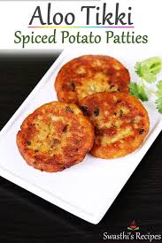 Aloo Tikki Recipe Potato Patties Indian Food Recipes Indian Food Recipes Vegetarian Aloo Tikki Recipe