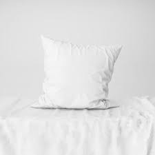 Download Front View Of White Pillow Cover Mockup For Free In 2020 White Pillow Covers Pillows White Pillows
