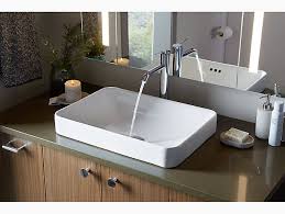 kohler vox rectangle vessel bathroom