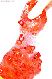 Valentines Day Slime Fluffy Slime With Free Valentine S Day Printables Natural Beach Living Glitter Slime Slime Recipe Kids Homemade Slime