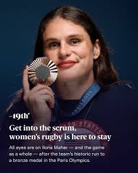 Will women's rugby be the next big sport in the United States? With their  bronze medal finish, the women's team got the first medal for the United  States in rugby sevens —