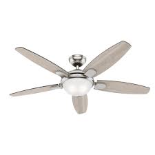 Hunter crestfield hunter 54206 hunter crestfield 52 in. Hunter 54 Contempo Ceiling Fan With Led Light Kit And Handheld Remote On Sale Overstock 30733454