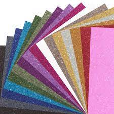 Marea Premium Glitter Heat Transfer Vinyl Htv Sheets 16 Color Bundle Pack Multicolors Vinyl Heat Transfer H Glitter Heat Transfer Vinyl Htv Vinyl Cricut Vinyl