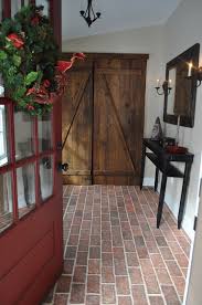 You can try using stones as one of the most unique flooring ideas for entryways. Entryways And Hallways Inglenook Brick Tiles Brick Pavers Thin Brick Tile Brick Floor Tile
