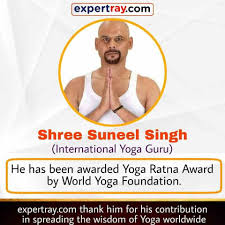 And through numerology yoga that a per. Yoga Guru Suneel Singh