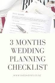 A monthly delivery of handpicked bridal goodies will make your wedding countdown so much sweeter. 3 Months Wedding Planning Checklist She Said Yes Wedding Planning Checklist Easy Wedding Planning Planning Checklist