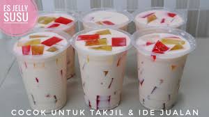 Susu melon lirik & video klip mp4. Resep Es Susu Jelly Segar Dan Nikmat Cocok Untuk Takjil Ide Jualan Es Dijamin Laris Manis Youtube