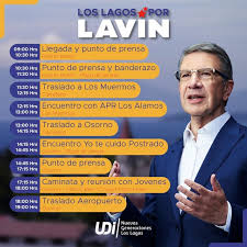 Sin embargo, la presidenta del senado es la que corre con ventaja, ya que vencería a gran parte de sus contendores de cara a este proceso electoral. Joaquin Lavin Visita Osorno Y Puerto Montt Este Jueves 24 De Junio