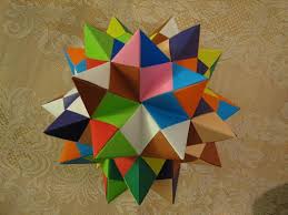 Origami Spiked Pentakis Dodecahedron By Tomoko Fuse Modular Origami Origami Diagrams Origami Paper Art