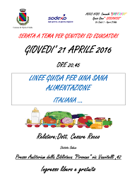 Le linee guida per una sana alimentazione insieme con i larn (livelli di assunzione di riferimento di nutrienti ed energia) per la popolazione italiana, sono strumenti preziosi per chiunque voglia. Linee Guida Per Una Sana Alimentazione Italiana La Pro Loco Vaprio