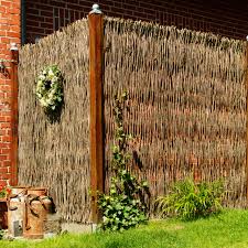 Bauhaus Zaun Holz Holzzaun Aus Akazie Garteneinfassung