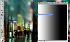 The gradient tool has a number of powerful features, which can adjusted on the top horizontal toolbar. Creating A Gradient Border With Adobe Photoshop Cs5 Digital Composition Diy