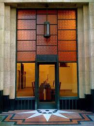 Art Deco Bullocks Wilshire Building Porte Verre Colore Soleil Brulant Art Deco Architecture Art Deco Buildings Building Art