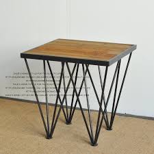 These trunk coffee tables not only boost the style factor in your space—they also serve as storage for everything from reading material to throw blankets. Buy I Love Beautiful Western Style Rustic Wrought Iron Wood Furniture Retro Bar Dinette European Antique Coffee Table And Chairs Small Square Table In Cheap Price On Alibaba Com