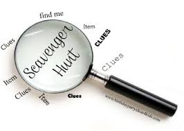 Image result for free image of child reading clues for scavenger hunt