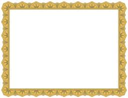 Black And Gold Border Png A Fancy Gold Border For Creating Award Certificates Free Downloads At Http Pageborders Org D Certificate Border Certificate Design Template Gold Certificate