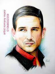 بورتريه الوان اخشاب artist art poster