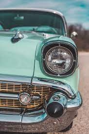 Blue American Classic Car Jigsaw Puzzle Zazzle Com In 2021 American Classic Cars Retro Cars Classic Cars