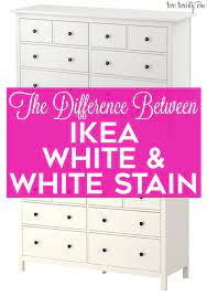 Difference Between Ikea White And Ikea White Stain