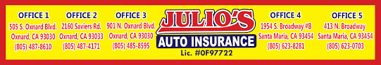 We offer auto insurance with the best coverage. Home Insurance Julio S