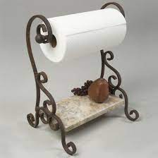 Get the best deals on iron bathroom towel racks. Kitchen Storage Organization Kitchen Dining Bar Wrought Iron Kitchen Dining Tissue Paper Roll Holder Black Paper Towel Holder