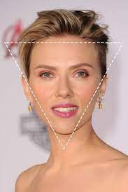 The Inverted Triangle Face Shape Has A Wide Forehead And Narrow Pointy Chin Http Beautyeditor C Oval Face Hairstyles Face Shape Hairstyles Long Face Shapes
