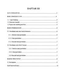Daftar Isi Itu Apa Bagaimana Cara Menulis Dan Formatnya Apa Contoh Contoh Daftar Isi Yang Paling Populer Dan Diunggah Paling Banyak Apakah An Tulisan Menulis