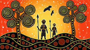 Aboriginal Dot Art Vector Painting Download Graphics Vectors Aboriginal Dot Art Dots Art Dot Art Painting
