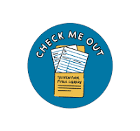 NYPL 'Check Me Out' Sticker