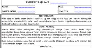 Check spelling or type a new query. Download Contoh Narasi Raport Paud Kurikulum 2013 Tahun Pelajaran 2016 2017 File Paud