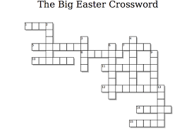 Sally anscombe / getty images easter is one of the oldest christian festivals and is usually cele. Free Easter Crossword Puzzle