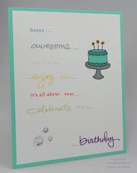 Endless Birthday Wishes Stampin Up Birthday Cards Endless Wishes Inspirational Cards