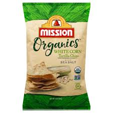 Siete tortilla chips, grain free, sea salt. Are Mission Corn Chips Gluten Free